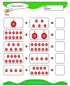 Toplama İşlemi Çalışma Sayfaları